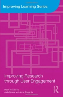 Improving Research through User Engagement (Improving Learning)  