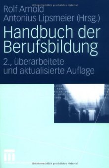 Handbuch der Berufsbildung, 2. Auflage