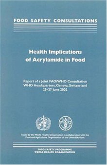 Health Implications of Acrylamide in Food