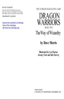 Dragon Warriors: The Way of Wizardry No. 2 (Dragon Warriors)
