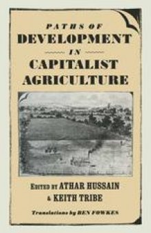 Paths of Development in Capitalist Agriculture: Readings from German Social Democracy, 1891–99