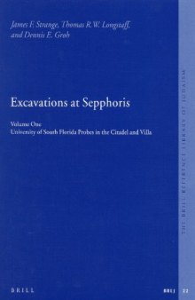 Excavations at Sepphoris (The Brill Reference Library of Judaism)