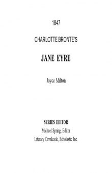 Charlotte Brontë’s Jane Eyre 