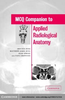 MCQ companion to Applied radiological anatomy