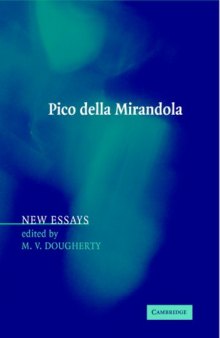 Pico della Mirandola: New Essays (Cambridge Companions to Philosophy)