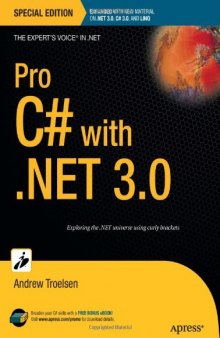 Pro C# 2005 and the .NET 2.0 Platform