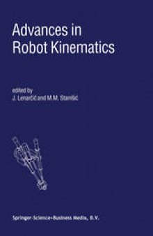 Advances in Robot Kinematics