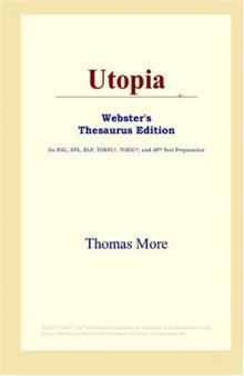 Utopia (Webster's Thesaurus Edition)