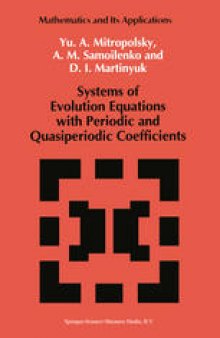 Systems of Evolution Equations with Periodic and Quasiperiodic Coefficients