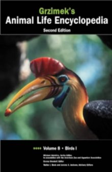 Grzimek's Animal Life Encyclopedia. Birds 4
