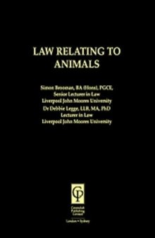 Law Relating To Animals