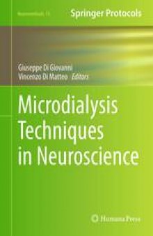 Microdialysis Techniques in Neuroscience