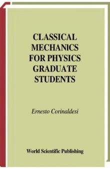 Classical mechanics : for physics graduate students