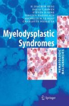 Hematologic Malignancies: Myelodysplastic Syndromes