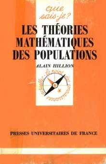 Les Théories mathématiques des populations