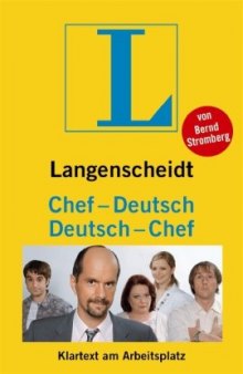 Langenscheidt Chef - Deutsch / Deutsch