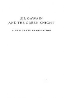 Sir Gawain and the Green Knight: A New Verse Translation 
