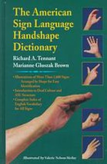 The American Sign Language handshape dictionary