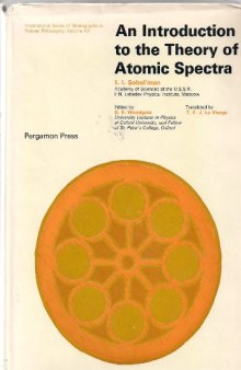Introduction to the Theory of Atomic Spectra