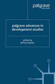 Palgrave Advances in Development Studies