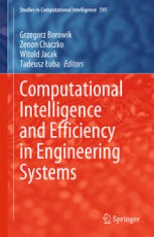 Computational Intelligence and Efficiency in Engineering Systems