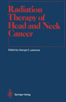 Radiation Therapy of Head and Neck Cancer