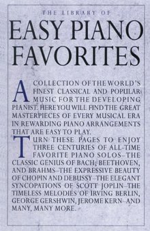Easy Piano Favorites: The Library of Series