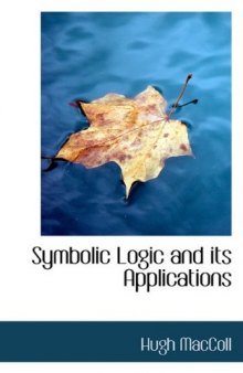Symbolic Logic and its Applications  