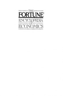 The Fortune Encyclopedia of Economics