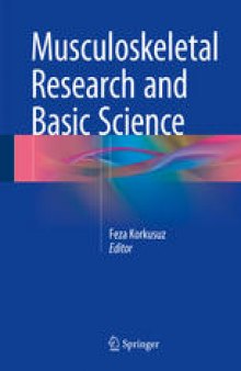 Musculoskeletal Research and Basic Science