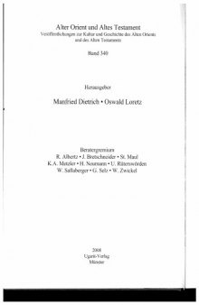 A Comparative Lexicon of Ugaritic and Canaanite (Alter Orient Und Altes Testament) P. 1