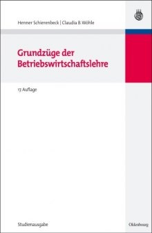 Grundzüge der Betriebswirtschaftslehre (Studienausgabe), 17. Auflage