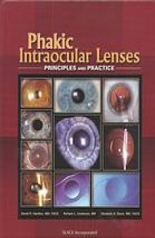 Phakic intraocular lenses : principles and practice