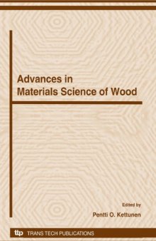 Advances in Materials Science of Wood
