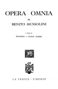 Opera omnia. Dal discorso dell'Ascensione agli accordi del Laterano (27 maggio 1927 - 11 febbraio 1929)