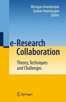 e-Research Collaboration: Theory, Techniques and Challenges
