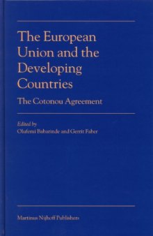 The European Union and the Developing Countries: The Contonou Agreement