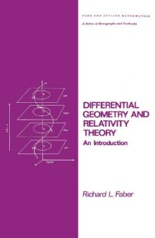 Differential Geometry and Relativity Theory: An Introduction
