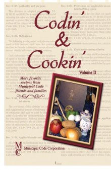 Codin' and Cookin' Volume Two (Cook Book)