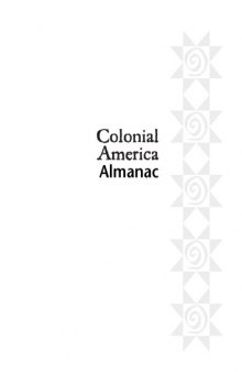 Colonial America: Almanac, Volume 2