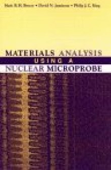 Materials Analysis Using a Nuclear Microprobe