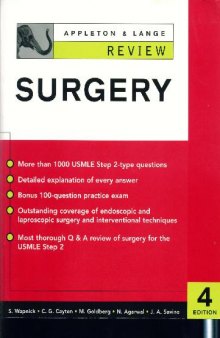 surgery (appleton&lange review)