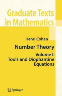 Number theory vol.1. Tools and diophantine equations