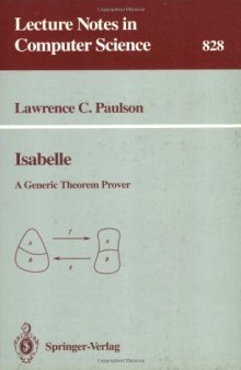 Isabelle: A Generic Theorem Prover