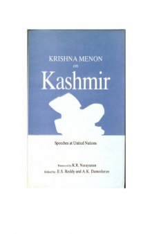 Krishna Menon on Kashmir : speeches at United Nations