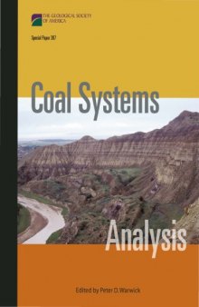 Coal Systems Analysis (GSA Special Paper 387)