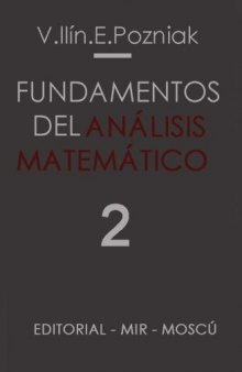 Fundamentos del Análisis Matemático, II