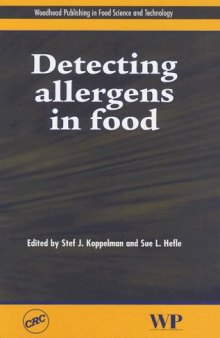 Detecting allergens in food (2006)