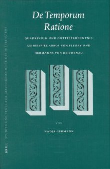 De temporum ratione (Studien und Texte zur Geistesgeschichte des Mittelalters)