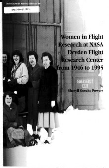Women in Flight Research at NASA Dryden Flight Research Center from 1946 to 1995
